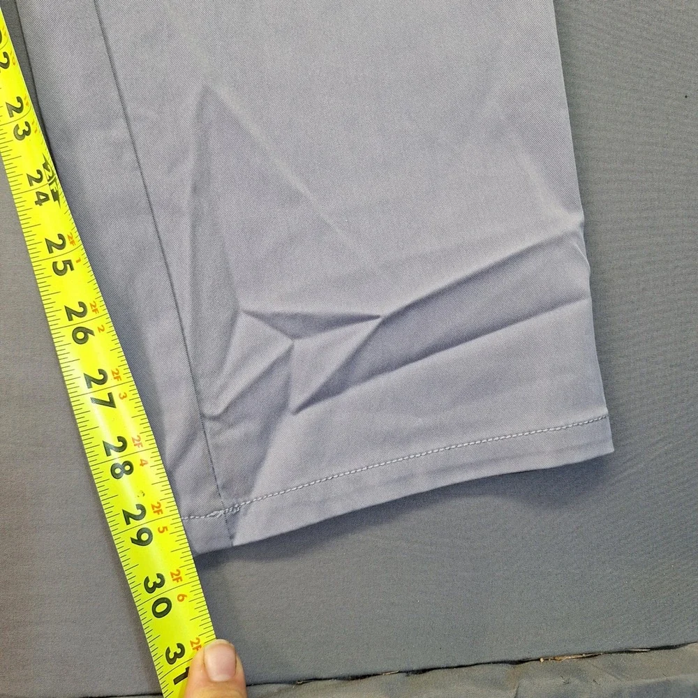 Johnnie-O Mens Cloudbreak Pants 32x30 Blue Grey JMPA1200 Straight Bamboo Blend